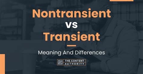 transient traduction|transient vs non.